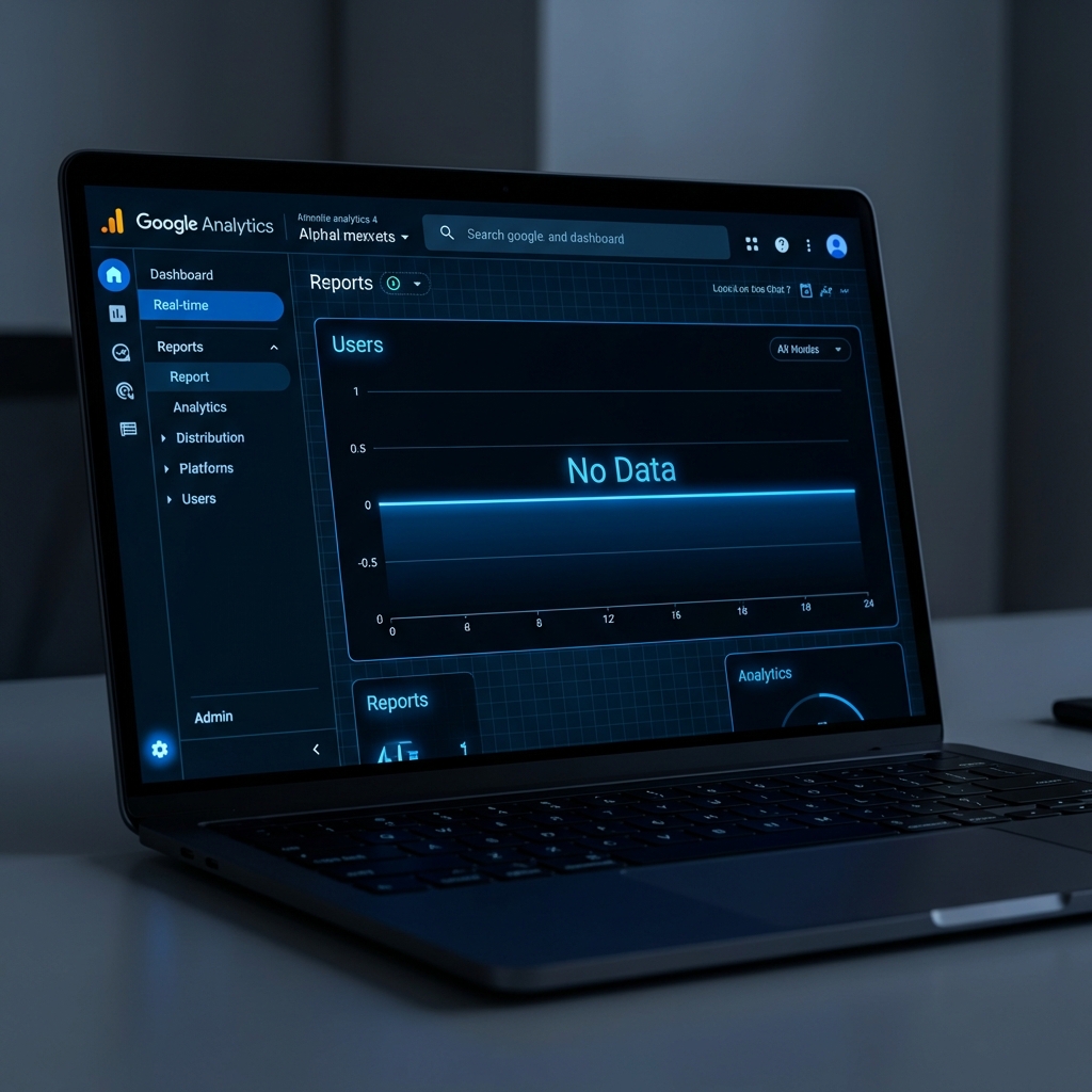 GA4 flatline during launch